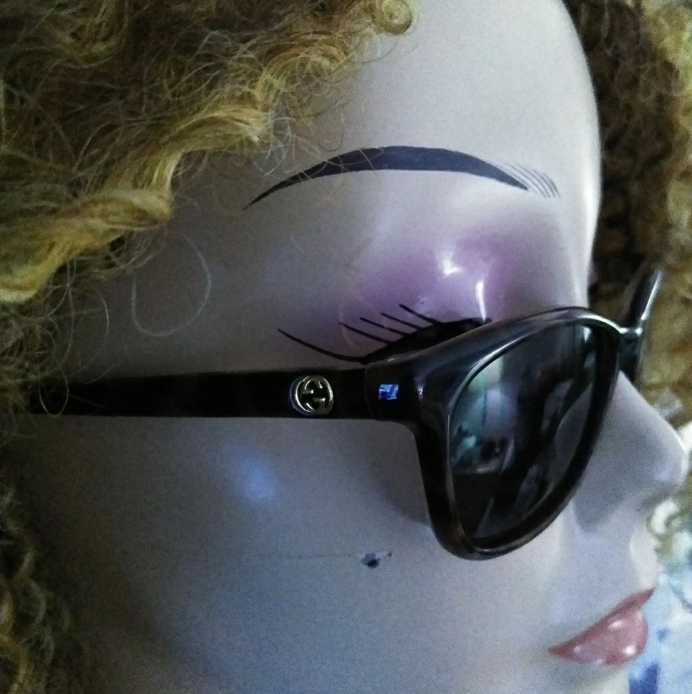 Gucci Havana Tortoise Shell and Garden Sunglasses